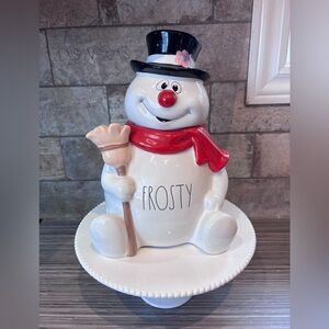 Rae Dunn Frosty Snowman Canister